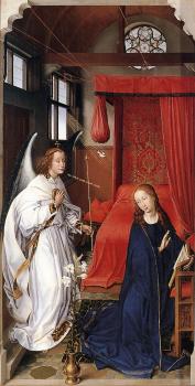 羅吉爾 凡 德 韋登 St Columba Altarpiece-left panel